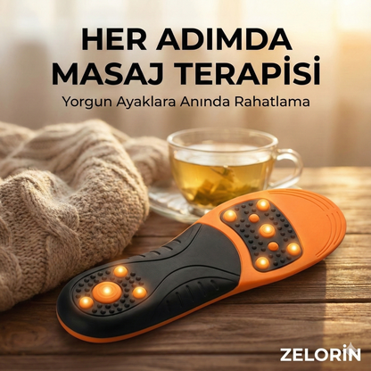 Zelorin Masaj Etkili Ortopedik Tabanlık - Gün Boyu Konfor